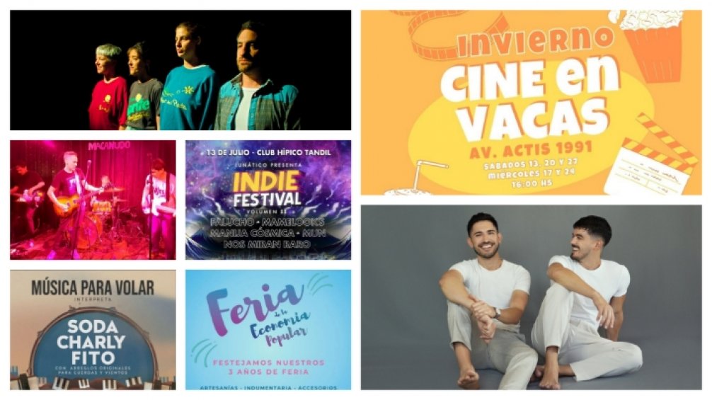 La agenda del fin de semana tandilense
